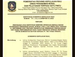 DPMPTSP Lingga: PT. Tri Tunas Unggul Legal dan Berizin, Isu Penambangan Ilegal itu Hoaks