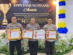 Polres Lingga Terima Penghargaan Satker Terbaik Ketiga