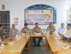 Kapolsek Moro Dampingi Kapolres Karimun Melaksanakan Jumat Curhat Bersama FKPK, Toga, Todat, Tomas