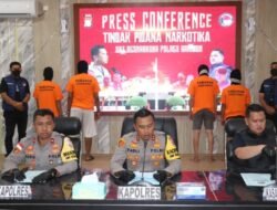 Simpan Sabu Dalam Anus, 4 Kurir Narkoba Ditangkap Satresnarkoba Polres Karimun