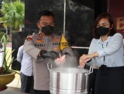 Satresnarkoba Polres Karimun Musnahkan Sabu 2.130,78 Gram, 386 Pil Ekstasi Dan Happy Five Sebanyak 458 Butir