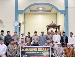Semarak Cooling System Suling Emas, Kehebatan Polres Meranti Jalin Emosional Jamaah