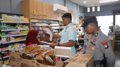 Jelang Ramadhan, Polres Karimun Bersama Inkait Cek Harga Pangan Dan Kadaluarsa