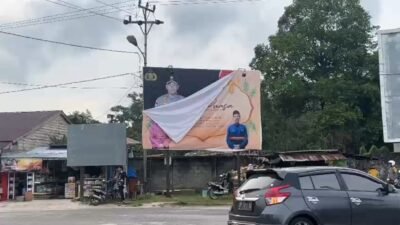Tuai Kontroversi, Baliho Orang Nomor 1 Lingga Dicabut