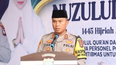 Ramadhan Berkah, Polres Karimun Rayakan Nuzulul Qur’an Dan Buka Bersama