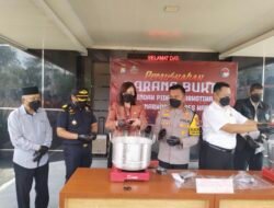 903,45 Gram Sabu Dimusnahkan Satresnarkoba Polres Karimun