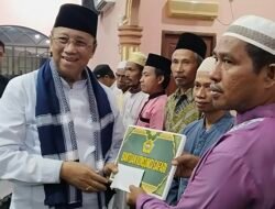 Wabup Karimun Safari Ramadhan di Mesjid Jami Qauman Gading Sari Kundur