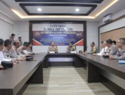 Polres Lingga Gelar Latpraops Operasi Ketupat Seligi 2024 untuk Pengamanan Idul Fitri