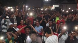 Kapolda Kepri Nobar Laga Timnas U-23 Indonesia vs Korea Selatan di SP Plaza, Bersama Masyarakat Batu Aji dan Sagulung