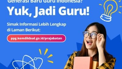 Kemendikbudristek Kembali Buka Program Pendidikan Profesi Guru Prajabatan 2024