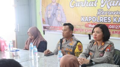 Kapolres Karimun Ajak Tokoh Masyarakat Menjaga Kamtibmas Kecamatan Meral Barat