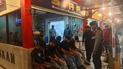 10 Anak Dibawah Umur, Diamankan Polres Karimun Sedang Bermain Biliar Sampai Larut Malam