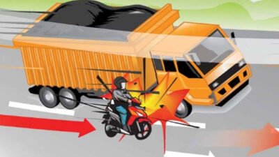Truk Bermuatan Gas Industri Menyerempet Kendaraan Roda Dua, Korban Laporkan Oknum Supir PT ABSO Ke Polisi