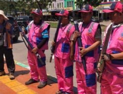 Seragam Juru Parkir Batam Berganti Warna Pink