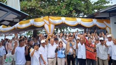 Ratusan Masyarakat Pulau Penawar Rindu Deklarasi Dukungan Untuk Li Claudia Chandra Jadi Wako Batam