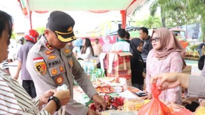 Pasar Murah Polres Karimun diserbu Masyarakat