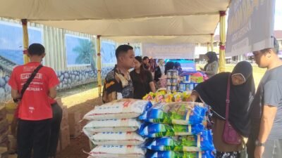 Disprindagkop Lingga Gelar Fasilitasi Pasar Murah Jelang Idul Adha