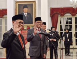 Jokowi Sah Lantik Keponakan-Aspri Prabowo dan Eks Deputi BKPM Jadi Wamen