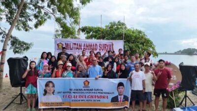 Dukungan Untuk Li Claudia Chandra Terus Mengalir, Relawan Ahmad Surya Gelar Deklarasi