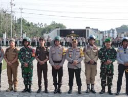 Kapolres Meranti Pimpin Apel Gelar Pasukan Operasi Patuh Lancang Kuning 2024