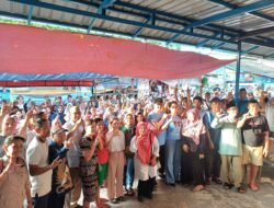 Li Claudia Chandra Menyapa Masyarakat Sei Panas