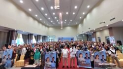 Dukung Pasangan Amsakar-Li Claudia, 1.300 Relawan Ahmad Surya Gelar Deklarasi