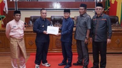 Jalankan Fungsi Legislasi DPRD Lingga Gelar Rapat Ranperda Zakat dan LPJ APBD 2023