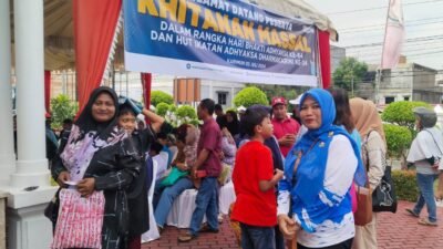 Sambut Hari Jadi Adhyaksa ke-64, Kejari Karimun Gelar Sunatan Massal dan Berbagai Kegiatan Sosial