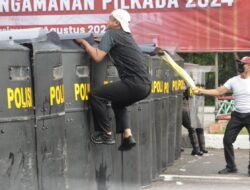 Polres Karimun Gelar Simulasi Pengamanan Pilkada 2024