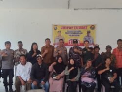 Jumat Curhat di Ngenang, Kapolsek Nongsa Serap Keluhan Warga