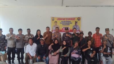 Jumat Curhat di Ngenang, Kapolsek Nongsa Serap Keluhan Warga