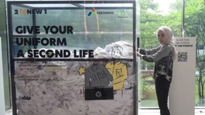 Pertamina Hemat Emisim Karbon Lewat Program Daur Ulang Seragam