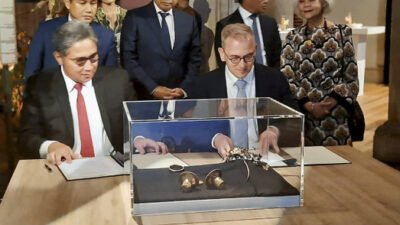 Belanda Kembalikan 288 Artefak Bersejarah ke Indonesia