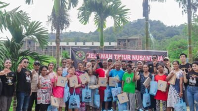 Relawan Timur Nusantara Kota Batam Turun Langsung, Sosialisasikan Amsakar-Claudia