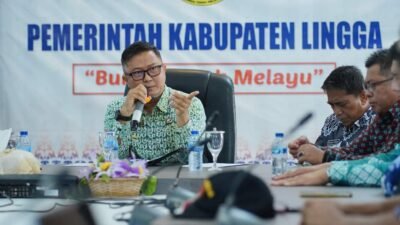Rapat Perdana Pjs. Bupati Lingga: Fokus APBD-P dan Netralitas ASN dalam Pilkada