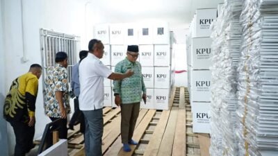 Pendistribusian Logistik Pilkada di Kabupaten Lingga