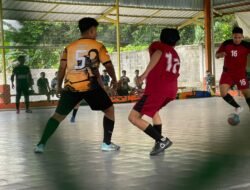 16 Besar Turnamen Futsal LMG Cup I Berlangsung Sengit, Suara Penonton Bergemuruh