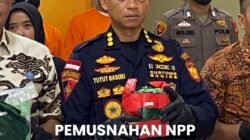 Kabid Penindakan Dan Sarana Operasi BC Kepri, Hadiri Pemusnahan Narkoba