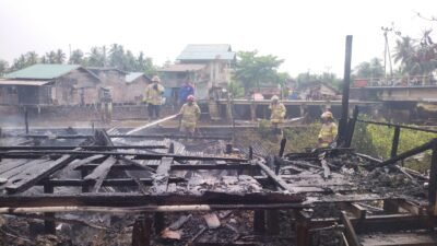Obat Nyamuk Bakar Hanguskan Rumah Petugas TU SMP Kuala Raya Singkep Barat