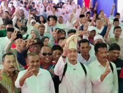 Ketum DPP PSI kaesang Pangerap Hadiri Kampanye Rudi-Rafiq di Karimun