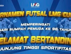 Pendaftaran Turnamen Futsal LMG Cup I Berhadiah Total 23 Juta Rupiah Resmi Ditutup, 32 Tim Siap Bertanding