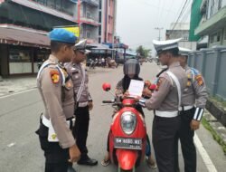 Satlantas Polres Meranti Gelar Operasi Zebra Lancang Kuning 2024