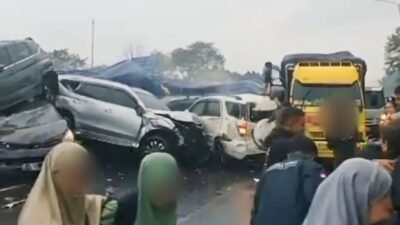 Kecelakaan Maut di Tol Cipularang, Satu Orang Tewas dan 27 Luka-Luka