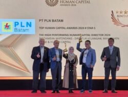 PLN Batam Raih Penghargaan Bergengsi di Ajang TOP Human Capital Awards 2024