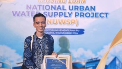 Perumda Air Minum Tirta Lingga Raih Penghargaan Terbaik dari Kementerian PUPR