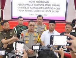 “Kampung Sehat Madani”, Inisiatif Baru Polda Kepri untuk Atasi Peredaran Narkoba di Kepulauan Riau