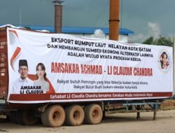 Ekspor Ratusan Ton Rumput Laut Nelayan Batam ke Berbagai Negara