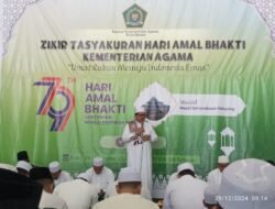 Dzikir Tasyakuran HAB ke-79 Kemenag Batam: Umat Rukun, Menuju Indonesia Emas