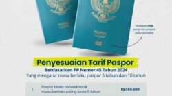 Kantor Imigrasi Karimun Resmi Rilis Tarif Baru Pembuatan Paspor