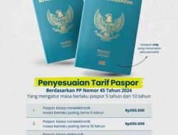 Kantor Imigrasi Karimun Resmi Rilis Tarif Baru Pembuatan Paspor